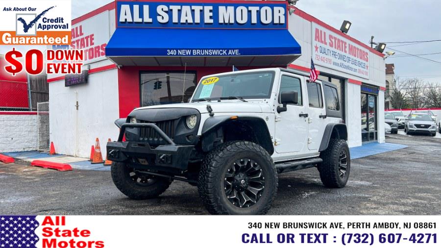 2017 Jeep Wrangler Unlimited Sport 4x4, available for sale in Perth Amboy, New Jersey | All State Motor Inc. Perth Amboy, New Jersey 2017 Jeep Wrangler Unlimited Sport 4x4, available for sale in Perth Amboy, New Jersey | All State Motor Inc. Perth Amboy, New Jersey