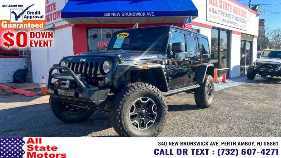 2014 Jeep Wrangler Unlimited 4WD 4dr Rubicon, available for sale in Perth Amboy, New Jersey | All State Motor Inc. Perth Amboy, New Jersey 2014 Jeep Wrangler Unlimited 4WD 4dr Rubicon, available for sale in Perth Amboy, New Jersey | All State Motor Inc. Perth Amboy, New Jersey