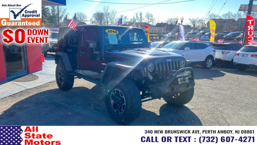 2014 Jeep Wrangler Unlimited 4WD 4dr Rubicon, available for sale in Perth Amboy, New Jersey | All State Motor Inc. Perth Amboy, New Jersey 2014 Jeep Wrangler Unlimited 4WD 4dr Rubicon, available for sale in Perth Amboy, New Jersey | All State Motor Inc. Perth Amboy, New Jersey