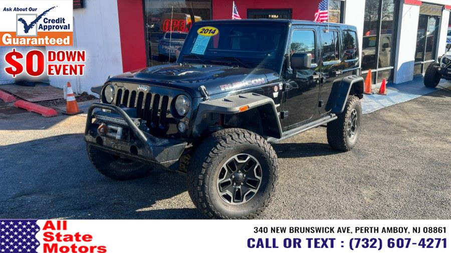 2014 Jeep Wrangler Unlimited 4WD 4dr Rubicon, available for sale in Perth Amboy, New Jersey | All State Motor Inc. Perth Amboy, New Jersey 2014 Jeep Wrangler Unlimited 4WD 4dr Rubicon, available for sale in Perth Amboy, New Jersey | All State Motor Inc. Perth Amboy, New Jersey
