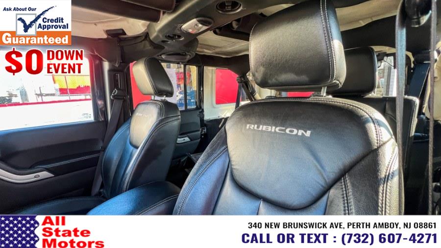 2014 Jeep Wrangler Unlimited 4WD 4dr Rubicon, available for sale in Perth Amboy, New Jersey | All State Motor Inc. Perth Amboy, New Jersey 2014 Jeep Wrangler Unlimited 4WD 4dr Rubicon, available for sale in Perth Amboy, New Jersey | All State Motor Inc. Perth Amboy, New Jersey