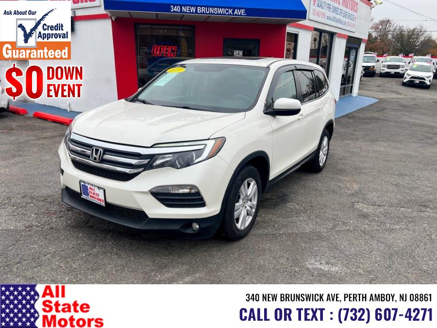 2017 Honda Pilot EX-L AWD, available for sale in Perth Amboy, New Jersey | All State Motor Inc. Perth Amboy, New Jersey 2017 Honda Pilot EX-L AWD, available for sale in Perth Amboy, New Jersey | All State Motor Inc. Perth Amboy, New Jersey
