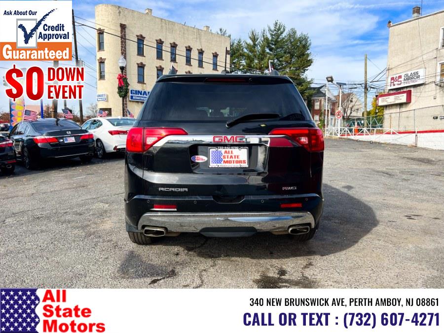 2017 GMC Acadia AWD 4dr Denali, available for sale in Perth Amboy, New Jersey | All State Motor Inc. Perth Amboy, New Jersey 2017 GMC Acadia AWD 4dr Denali, available for sale in Perth Amboy, New Jersey | All State Motor Inc. Perth Amboy, New Jersey