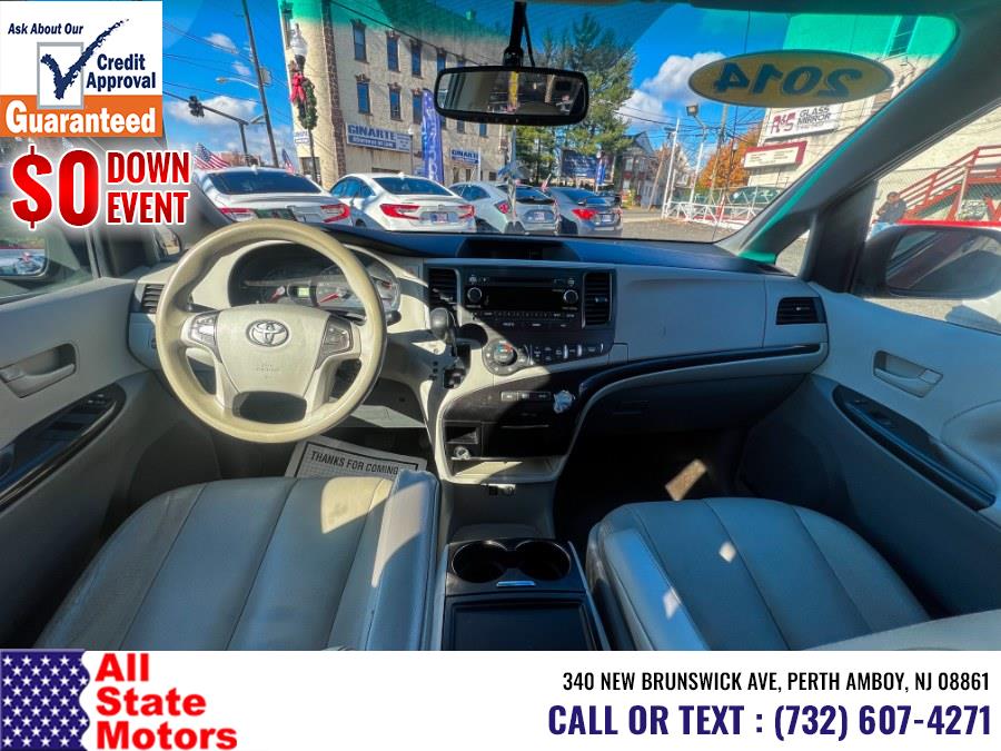 2014 Toyota Sienna 5dr 7-Pass Van V6 LE AWD (Natl), available for sale in Perth Amboy, New Jersey | All State Motor Inc. Perth Amboy, New Jersey 2014 Toyota Sienna 5dr 7-Pass Van V6 LE AWD (Natl), available for sale in Perth Amboy, New Jersey | All State Motor Inc. Perth Amboy, New Jersey