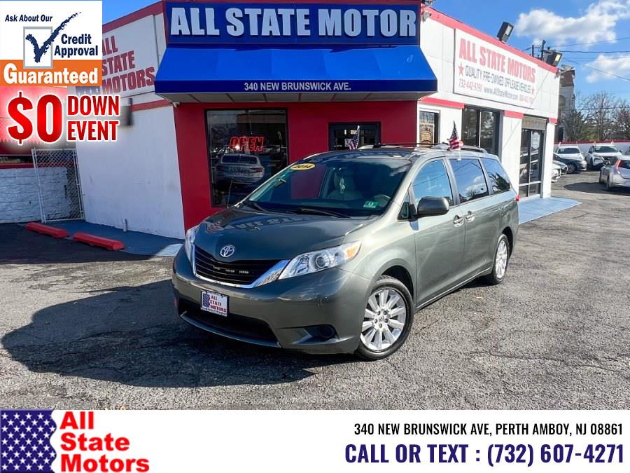 2014 Toyota Sienna 5dr 7-Pass Van V6 LE AWD (Natl), available for sale in Perth Amboy, New Jersey | All State Motor Inc. Perth Amboy, New Jersey 2014 Toyota Sienna 5dr 7-Pass Van V6 LE AWD (Natl), available for sale in Perth Amboy, New Jersey | All State Motor Inc. Perth Amboy, New Jersey