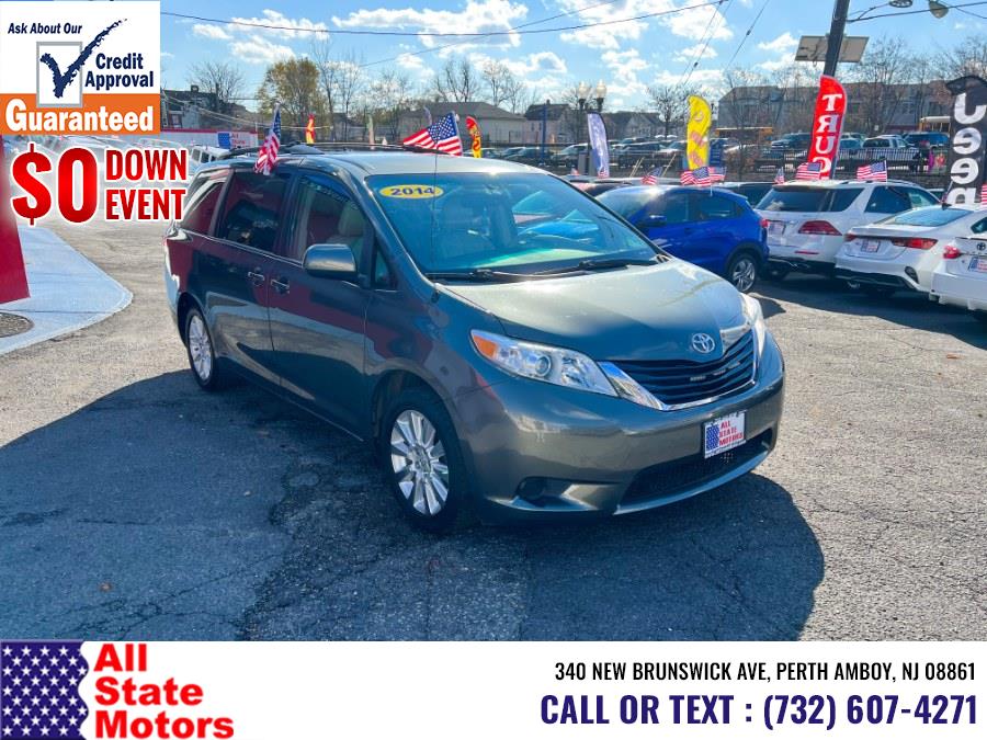 2014 Toyota Sienna 5dr 7-Pass Van V6 LE AWD (Natl), available for sale in Perth Amboy, New Jersey | All State Motor Inc. Perth Amboy, New Jersey 2014 Toyota Sienna 5dr 7-Pass Van V6 LE AWD (Natl), available for sale in Perth Amboy, New Jersey | All State Motor Inc. Perth Amboy, New Jersey