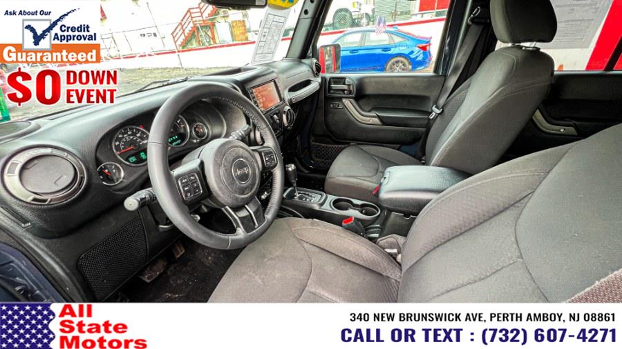 2016 Jeep Wrangler Unlimited 4WD 4dr Sport, available for sale in Perth Amboy, New Jersey | All State Motor Inc. Perth Amboy, New Jersey 2016 Jeep Wrangler Unlimited 4WD 4dr Sport, available for sale in Perth Amboy, New Jersey | All State Motor Inc. Perth Amboy, New Jersey