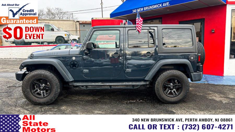2016 Jeep Wrangler Unlimited 4WD 4dr Sport, available for sale in Perth Amboy, New Jersey | All State Motor Inc. Perth Amboy, New Jersey 2016 Jeep Wrangler Unlimited 4WD 4dr Sport, available for sale in Perth Amboy, New Jersey | All State Motor Inc. Perth Amboy, New Jersey