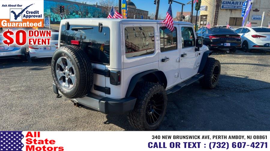 2018 Jeep Wrangler JK Unlimited Sahara 4x4, available for sale in Perth Amboy, New Jersey | All State Motor Inc. Perth Amboy, New Jersey 2018 Jeep Wrangler JK Unlimited Sahara 4x4, available for sale in Perth Amboy, New Jersey | All State Motor Inc. Perth Amboy, New Jersey