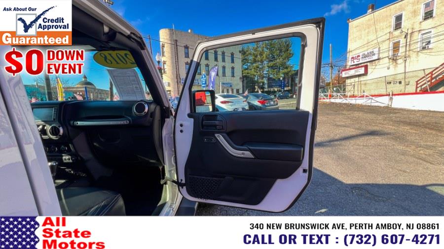 2018 Jeep Wrangler JK Unlimited Sahara 4x4, available for sale in Perth Amboy, New Jersey | All State Motor Inc. Perth Amboy, New Jersey 2018 Jeep Wrangler JK Unlimited Sahara 4x4, available for sale in Perth Amboy, New Jersey | All State Motor Inc. Perth Amboy, New Jersey
