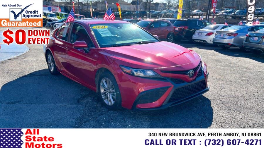2021 Toyota Camry SE Auto (Natl), available for sale in Perth Amboy, New Jersey | All State Motor Inc. Perth Amboy, New Jersey 2021 Toyota Camry SE Auto (Natl), available for sale in Perth Amboy, New Jersey | All State Motor Inc. Perth Amboy, New Jersey