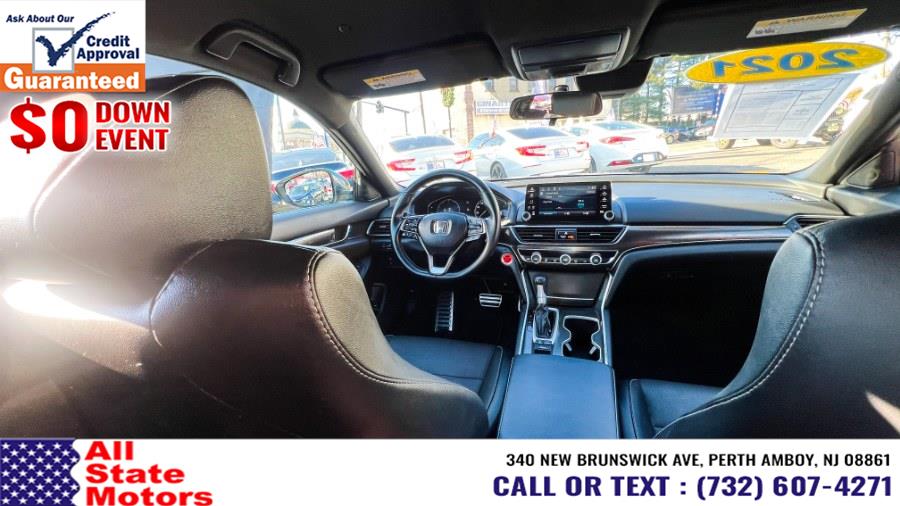 2021 Honda Accord Sedan Sport 1.5T CVT, available for sale in Perth Amboy, New Jersey | All State Motor Inc. Perth Amboy, New Jersey 2021 Honda Accord Sedan Sport 1.5T CVT, available for sale in Perth Amboy, New Jersey | All State Motor Inc. Perth Amboy, New Jersey