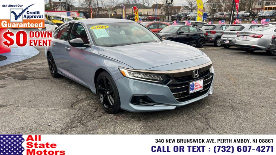 2021 Honda Accord Sedan Sport 1.5T CVT, available for sale in Perth Amboy, New Jersey | All State Motor Inc. Perth Amboy, New Jersey 2021 Honda Accord Sedan Sport 1.5T CVT, available for sale in Perth Amboy, New Jersey | All State Motor Inc. Perth Amboy, New Jersey