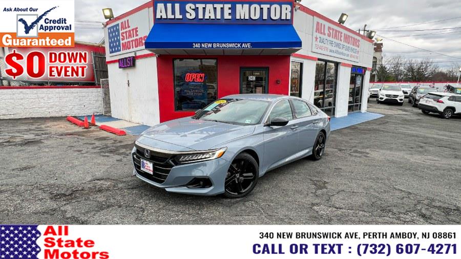 2021 Honda Accord Sedan Sport 1.5T CVT, available for sale in Perth Amboy, New Jersey | All State Motor Inc. Perth Amboy, New Jersey 2021 Honda Accord Sedan Sport 1.5T CVT, available for sale in Perth Amboy, New Jersey | All State Motor Inc. Perth Amboy, New Jersey