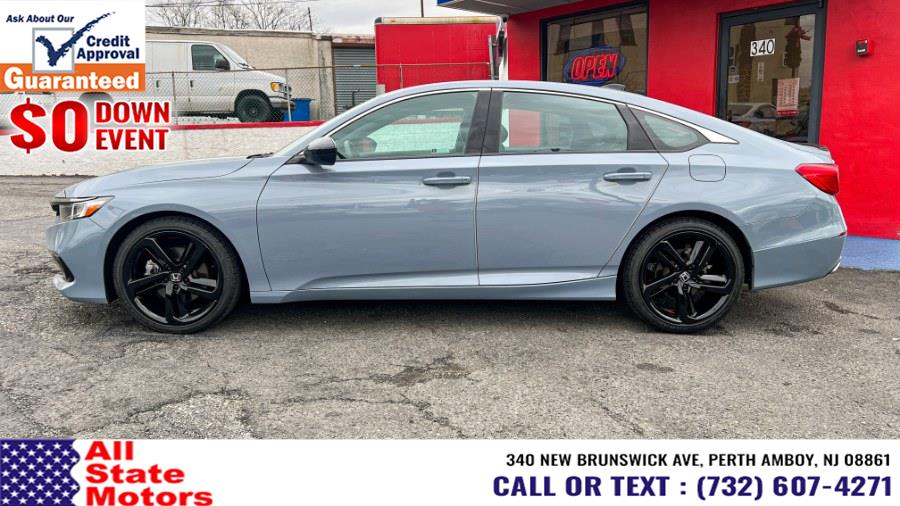 2021 Honda Accord Sedan Sport 1.5T CVT, available for sale in Perth Amboy, New Jersey | All State Motor Inc. Perth Amboy, New Jersey 2021 Honda Accord Sedan Sport 1.5T CVT, available for sale in Perth Amboy, New Jersey | All State Motor Inc. Perth Amboy, New Jersey