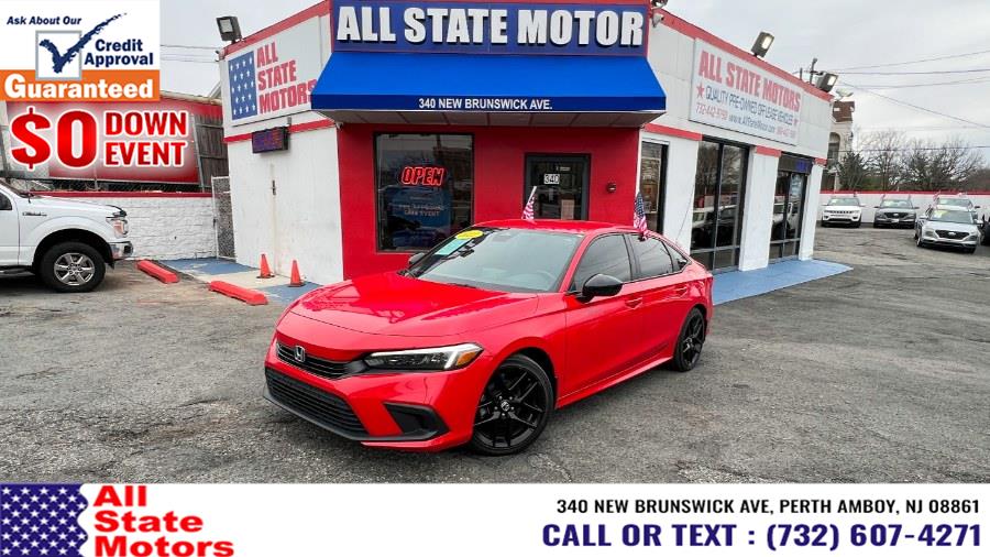 2022 Honda Civic Sedan Sport CVT, available for sale in Perth Amboy, New Jersey | All State Motor Inc. Perth Amboy, New Jersey 2022 Honda Civic Sedan Sport CVT, available for sale in Perth Amboy, New Jersey | All State Motor Inc. Perth Amboy, New Jersey