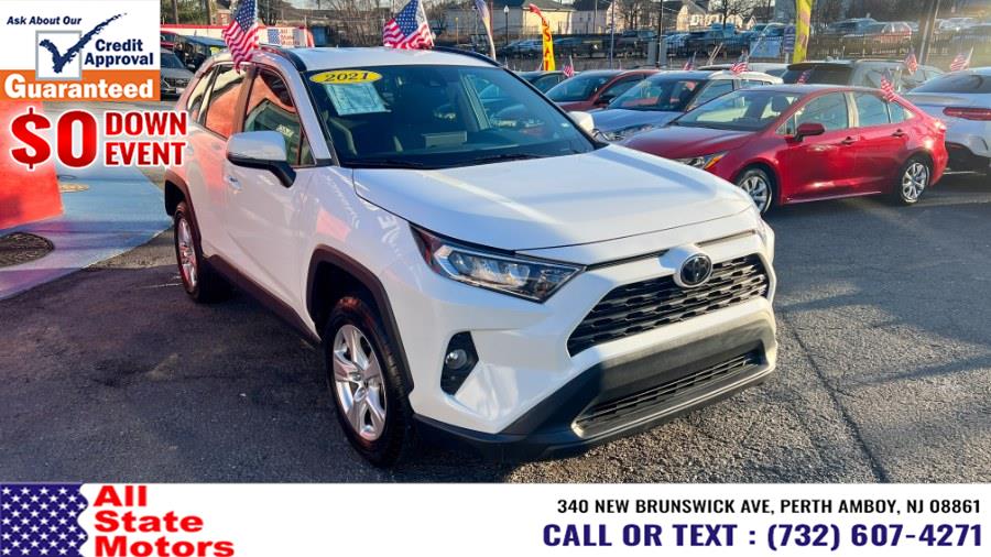 2021 Toyota RAV4 XLE FWD (Natl), available for sale in Perth Amboy, New Jersey | All State Motor Inc. Perth Amboy, New Jersey 2021 Toyota RAV4 XLE FWD (Natl), available for sale in Perth Amboy, New Jersey | All State Motor Inc. Perth Amboy, New Jersey