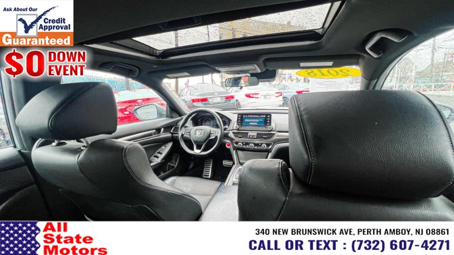 2018 Honda Accord Sedan Sport 2.0T Auto, available for sale in Perth Amboy, New Jersey | All State Motor Inc. Perth Amboy, New Jersey 2018 Honda Accord Sedan Sport 2.0T Auto, available for sale in Perth Amboy, New Jersey | All State Motor Inc. Perth Amboy, New Jersey