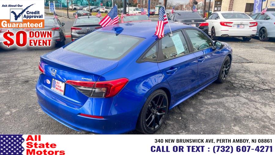 2022 Honda Civic Sedan Sport CVT, available for sale in Perth Amboy, New Jersey | All State Motor Inc. Perth Amboy, New Jersey 2022 Honda Civic Sedan Sport CVT, available for sale in Perth Amboy, New Jersey | All State Motor Inc. Perth Amboy, New Jersey