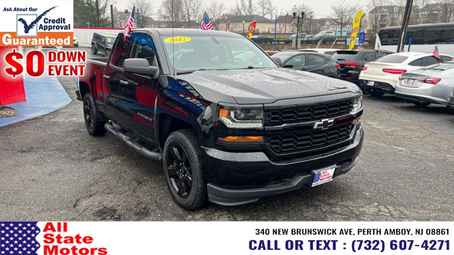 2017 Chevrolet Silverado 1500 4WD Double Cab 143.5" Custom, available for sale in Perth Amboy, New Jersey | All State Motor Inc. Perth Amboy, New Jersey 2017 Chevrolet Silverado 1500 4WD Double Cab 143.5" Custom, available for sale in Perth Amboy, New Jersey | All State Motor Inc. Perth Amboy, New Jersey