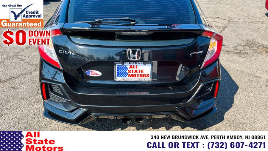 2020 Honda Civic Hatchback Sport CVT, available for sale in Perth Amboy, New Jersey | All State Motor Inc. Perth Amboy, New Jersey 2020 Honda Civic Hatchback Sport CVT, available for sale in Perth Amboy, New Jersey | All State Motor Inc. Perth Amboy, New Jersey