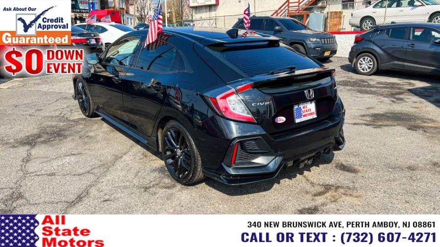 2020 Honda Civic Hatchback Sport CVT, available for sale in Perth Amboy, New Jersey | All State Motor Inc. Perth Amboy, New Jersey 2020 Honda Civic Hatchback Sport CVT, available for sale in Perth Amboy, New Jersey | All State Motor Inc. Perth Amboy, New Jersey