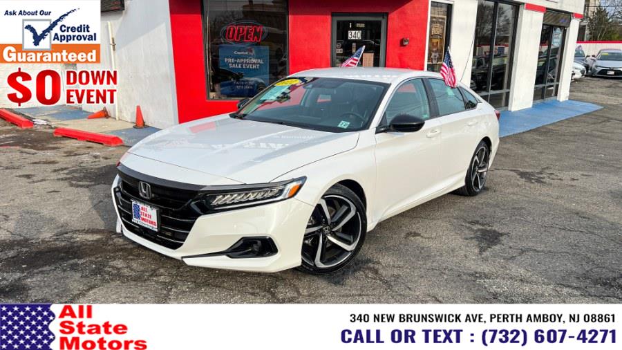 2022 Honda Accord Sedan Sport SE 1.5T CVT, available for sale in Perth Amboy, New Jersey | All State Motor Inc. Perth Amboy, New Jersey 2022 Honda Accord Sedan Sport SE 1.5T CVT, available for sale in Perth Amboy, New Jersey | All State Motor Inc. Perth Amboy, New Jersey