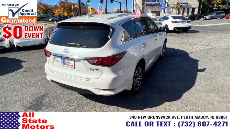 2019 INFINITI QX60 2019.5 LUXE AWD, available for sale in Perth Amboy, New Jersey | All State Motor Inc. Perth Amboy, New Jersey 2019 INFINITI QX60 2019.5 LUXE AWD, available for sale in Perth Amboy, New Jersey | All State Motor Inc. Perth Amboy, New Jersey