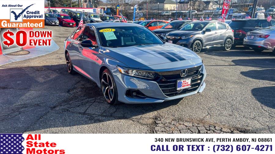 2021 Honda Accord Sedan Sport 2.0T Auto, available for sale in Perth Amboy, New Jersey | All State Motor Inc. Perth Amboy, New Jersey 2021 Honda Accord Sedan Sport 2.0T Auto, available for sale in Perth Amboy, New Jersey | All State Motor Inc. Perth Amboy, New Jersey