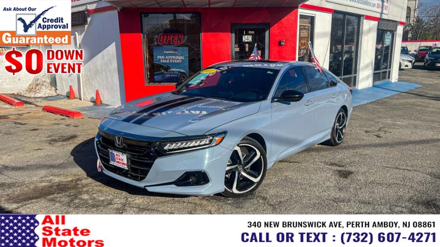 2021 Honda Accord Sedan Sport 2.0T Auto, available for sale in Perth Amboy, New Jersey | All State Motor Inc. Perth Amboy, New Jersey 2021 Honda Accord Sedan Sport 2.0T Auto, available for sale in Perth Amboy, New Jersey | All State Motor Inc. Perth Amboy, New Jersey