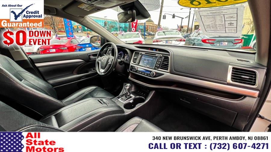 2018 Toyota Highlander XLE V6 AWD (Natl), available for sale in Perth Amboy, New Jersey | All State Motor Inc. Perth Amboy, New Jersey 2018 Toyota Highlander XLE V6 AWD (Natl), available for sale in Perth Amboy, New Jersey | All State Motor Inc. Perth Amboy, New Jersey