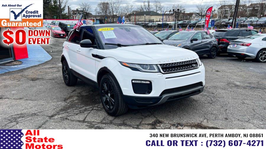 2018 Land Rover Range Rover Evoque 5 Door SE Premium, available for sale in Perth Amboy, New Jersey | All State Motor Inc. Perth Amboy, New Jersey 2018 Land Rover Range Rover Evoque 5 Door SE Premium, available for sale in Perth Amboy, New Jersey | All State Motor Inc. Perth Amboy, New Jersey