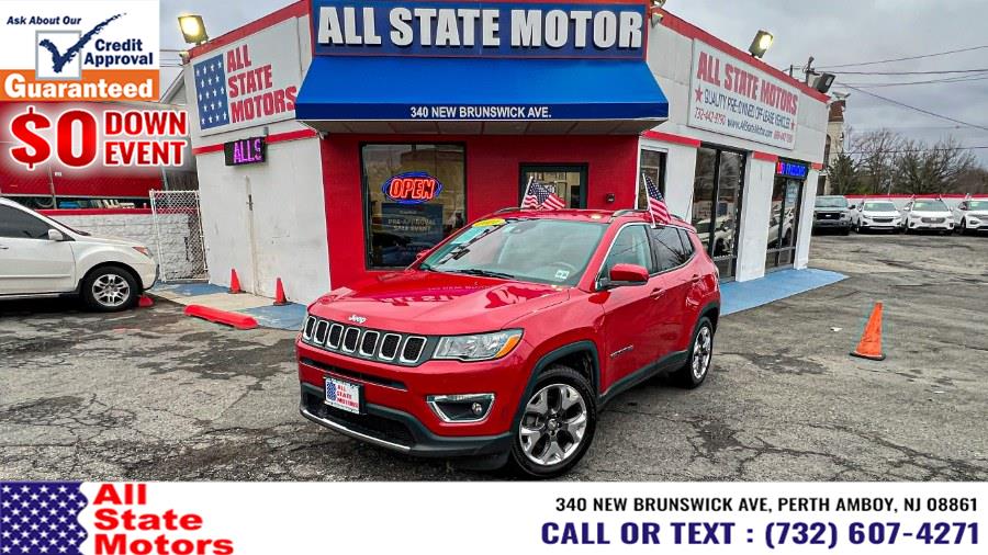 2021 Jeep Compass Limited FWD, available for sale in Perth Amboy, New Jersey | All State Motor Inc. Perth Amboy, New Jersey 2021 Jeep Compass Limited FWD, available for sale in Perth Amboy, New Jersey | All State Motor Inc. Perth Amboy, New Jersey