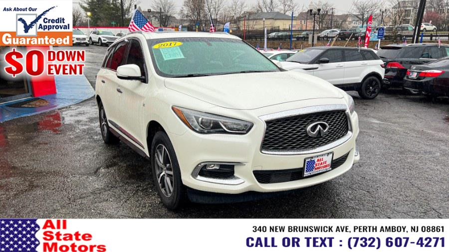 2017 INFINITI QX60 AWD, available for sale in Perth Amboy, New Jersey | All State Motor Inc. Perth Amboy, New Jersey 2017 INFINITI QX60 AWD, available for sale in Perth Amboy, New Jersey | All State Motor Inc. Perth Amboy, New Jersey