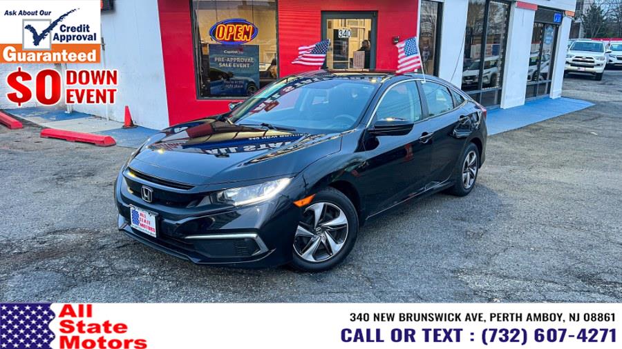 2019 Honda Civic Sedan LX CVT, available for sale in Perth Amboy, New Jersey | All State Motor Inc. Perth Amboy, New Jersey 2019 Honda Civic Sedan LX CVT, available for sale in Perth Amboy, New Jersey | All State Motor Inc. Perth Amboy, New Jersey