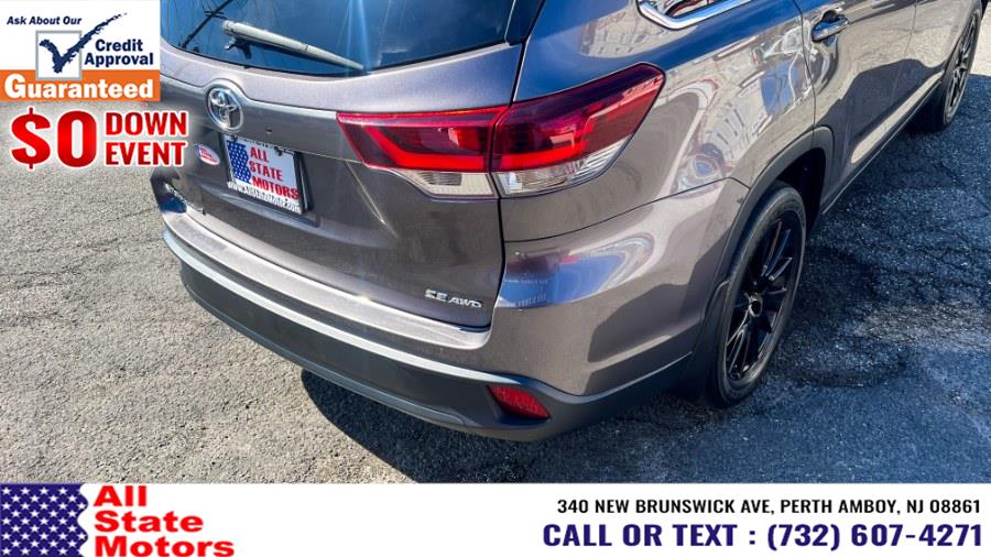2019 Toyota Highlander SE V6 AWD (Natl), available for sale in Perth Amboy, New Jersey | All State Motor Inc. Perth Amboy, New Jersey 2019 Toyota Highlander SE V6 AWD (Natl), available for sale in Perth Amboy, New Jersey | All State Motor Inc. Perth Amboy, New Jersey