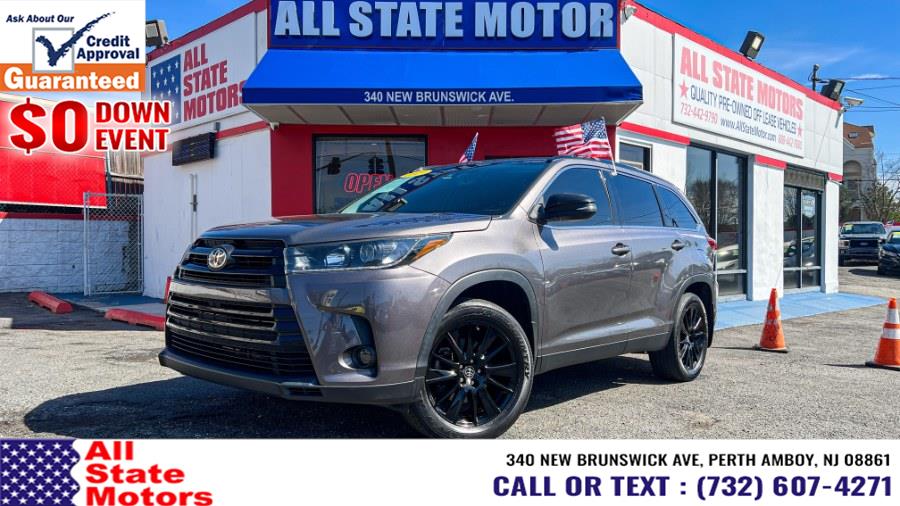 2019 Toyota Highlander SE V6 AWD (Natl), available for sale in Perth Amboy, New Jersey | All State Motor Inc. Perth Amboy, New Jersey 2019 Toyota Highlander SE V6 AWD (Natl), available for sale in Perth Amboy, New Jersey | All State Motor Inc. Perth Amboy, New Jersey