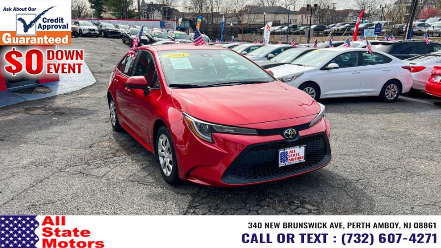 2021 Toyota Corolla LE CVT (Natl), available for sale in Perth Amboy, New Jersey | All State Motor Inc. Perth Amboy, New Jersey 2021 Toyota Corolla LE CVT (Natl), available for sale in Perth Amboy, New Jersey | All State Motor Inc. Perth Amboy, New Jersey
