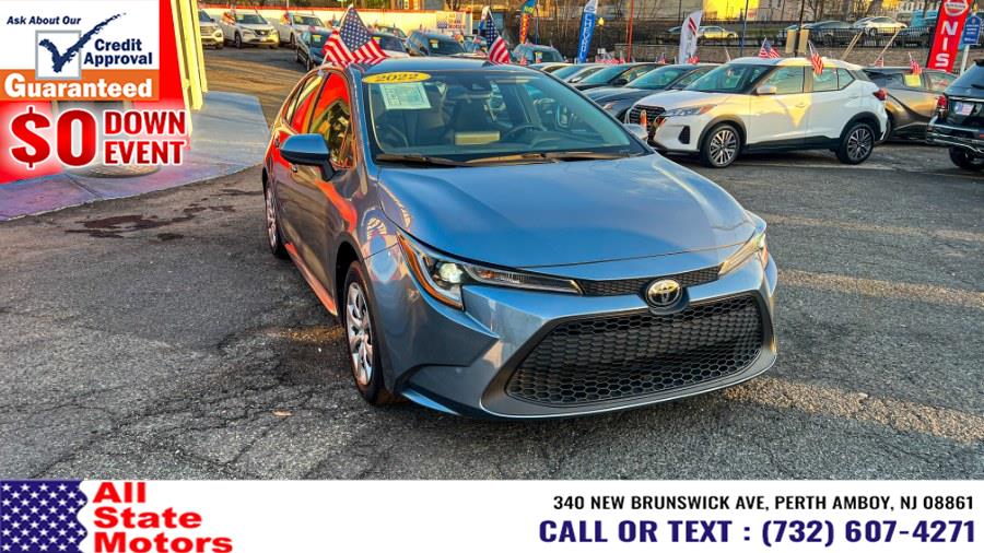 2022 Toyota Corolla LE CVT (Natl), available for sale in Perth Amboy, New Jersey | All State Motor Inc. Perth Amboy, New Jersey 2022 Toyota Corolla LE CVT (Natl), available for sale in Perth Amboy, New Jersey | All State Motor Inc. Perth Amboy, New Jersey