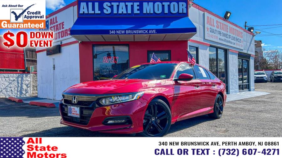2018 Honda Accord Sedan Sport 1.5T CVT, available for sale in Perth Amboy, New Jersey | All State Motor Inc. Perth Amboy, New Jersey 2018 Honda Accord Sedan Sport 1.5T CVT, available for sale in Perth Amboy, New Jersey | All State Motor Inc. Perth Amboy, New Jersey