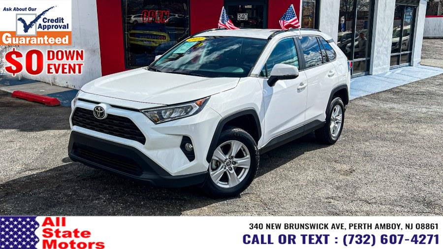 2021 Toyota RAV4 XLE FWD (Natl), available for sale in Perth Amboy, New Jersey | All State Motor Inc. Perth Amboy, New Jersey 2021 Toyota RAV4 XLE FWD (Natl), available for sale in Perth Amboy, New Jersey | All State Motor Inc. Perth Amboy, New Jersey