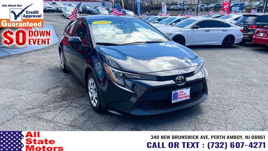2021 Toyota Corolla LE CVT (Natl), available for sale in Perth Amboy, New Jersey | All State Motor Inc. Perth Amboy, New Jersey 2021 Toyota Corolla LE CVT (Natl), available for sale in Perth Amboy, New Jersey | All State Motor Inc. Perth Amboy, New Jersey