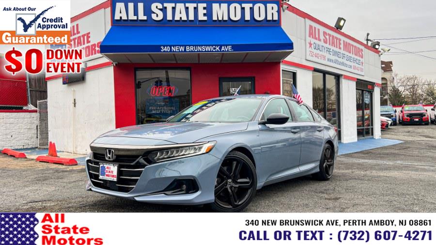 2022 Honda Accord Sedan Sport SE 1.5T CVT, available for sale in Perth Amboy, New Jersey | All State Motor Inc. Perth Amboy, New Jersey 2022 Honda Accord Sedan Sport SE 1.5T CVT, available for sale in Perth Amboy, New Jersey | All State Motor Inc. Perth Amboy, New Jersey