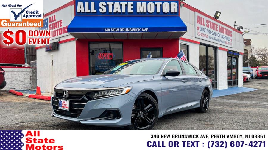 2021 Honda Accord Sedan Sport 1.5T CVT, available for sale in Perth Amboy, New Jersey | All State Motor Inc. Perth Amboy, New Jersey 2021 Honda Accord Sedan Sport 1.5T CVT, available for sale in Perth Amboy, New Jersey | All State Motor Inc. Perth Amboy, New Jersey