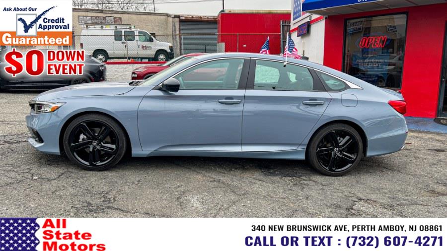 2021 Honda Accord Sedan Sport 1.5T CVT, available for sale in Perth Amboy, New Jersey | All State Motor Inc. Perth Amboy, New Jersey 2021 Honda Accord Sedan Sport 1.5T CVT, available for sale in Perth Amboy, New Jersey | All State Motor Inc. Perth Amboy, New Jersey