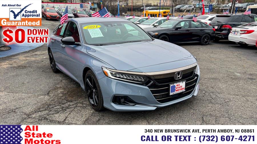 2021 Honda Accord Sedan Sport 1.5T CVT, available for sale in Perth Amboy, New Jersey | All State Motor Inc. Perth Amboy, New Jersey 2021 Honda Accord Sedan Sport 1.5T CVT, available for sale in Perth Amboy, New Jersey | All State Motor Inc. Perth Amboy, New Jersey