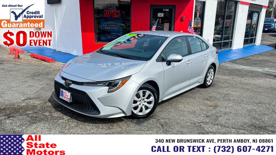 2021 Toyota Corolla LE CVT (Natl), available for sale in Perth Amboy, New Jersey | All State Motor Inc. Perth Amboy, New Jersey 2021 Toyota Corolla LE CVT (Natl), available for sale in Perth Amboy, New Jersey | All State Motor Inc. Perth Amboy, New Jersey