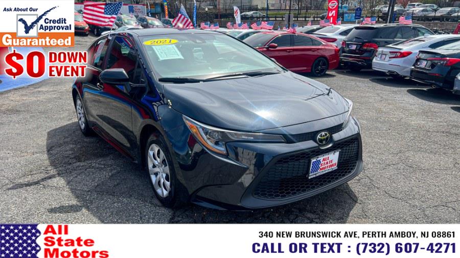 2021 Toyota Corolla LE CVT (Natl), available for sale in Perth Amboy, New Jersey | All State Motor Inc. Perth Amboy, New Jersey 2021 Toyota Corolla LE CVT (Natl), available for sale in Perth Amboy, New Jersey | All State Motor Inc. Perth Amboy, New Jersey