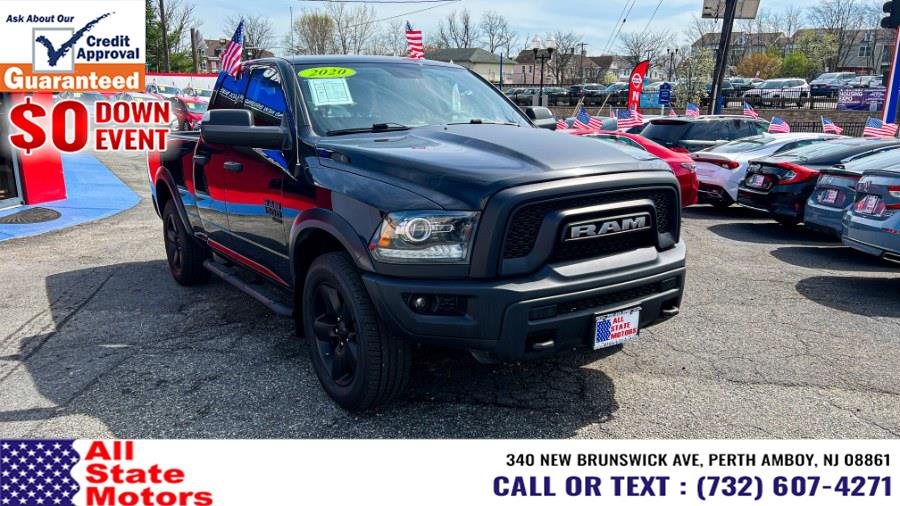 2020 Ram 1500 Classic Warlock 4x4 Quad Cab 6''4" Box, available for sale in Perth Amboy, New Jersey | All State Motor Inc. Perth Amboy, New Jersey 2020 Ram 1500 Classic Warlock 4x4 Quad Cab 6''4" Box, available for sale in Perth Amboy, New Jersey | All State Motor Inc. Perth Amboy, New Jersey