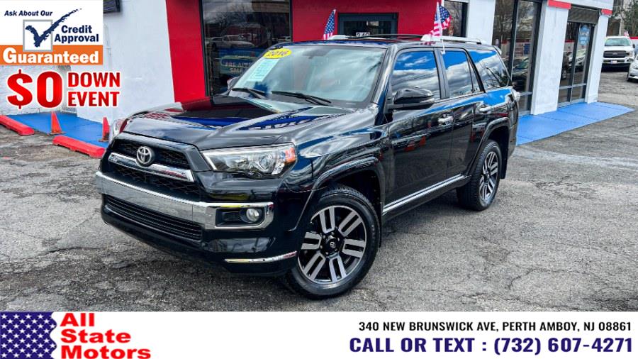 2016 Toyota 4Runner 4WD 4dr V6 Limited (Natl), available for sale in Perth Amboy, New Jersey | All State Motor Inc. Perth Amboy, New Jersey 2016 Toyota 4Runner 4WD 4dr V6 Limited (Natl), available for sale in Perth Amboy, New Jersey | All State Motor Inc. Perth Amboy, New Jersey